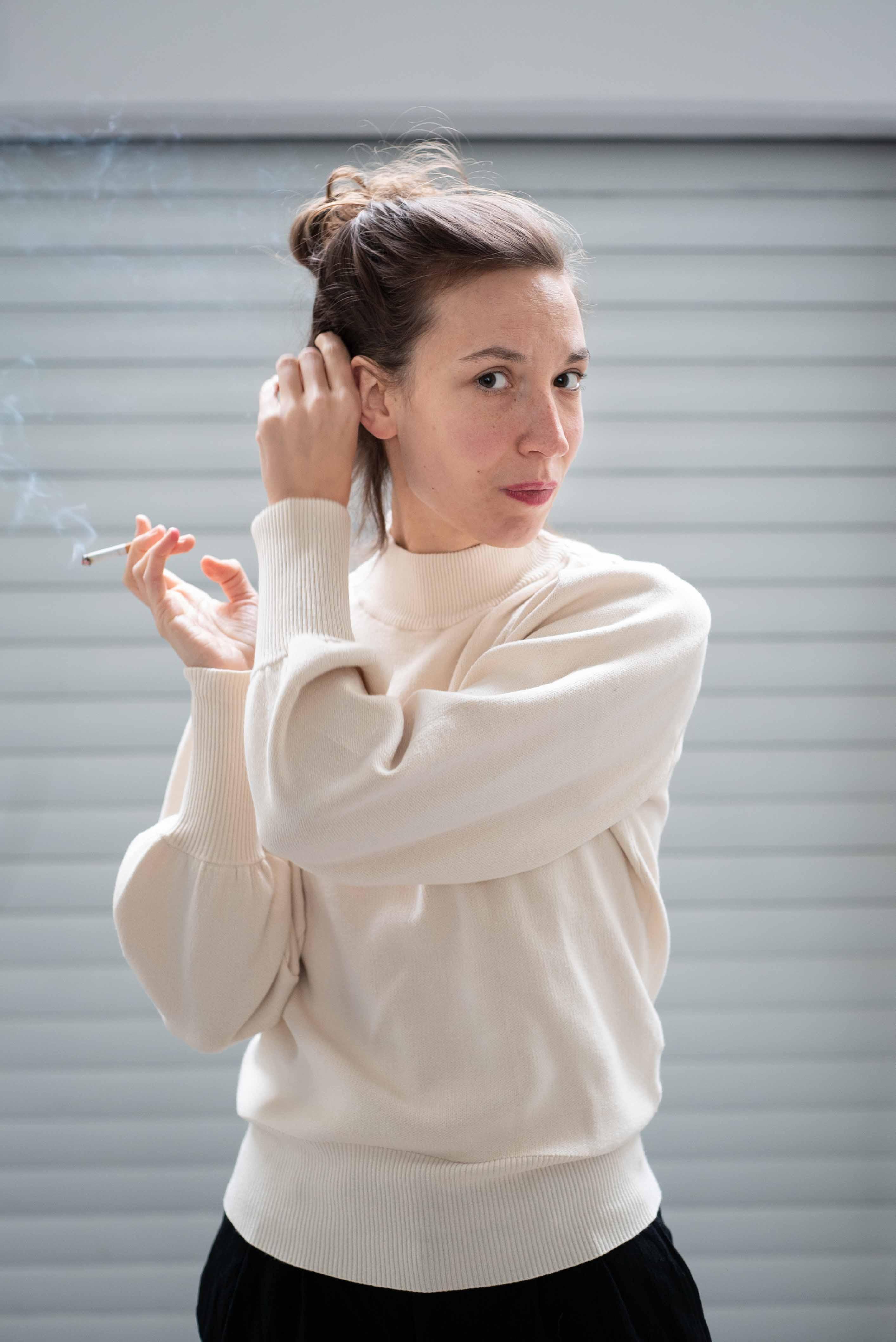 Photo of Cora Kneisz by Natascha Zander