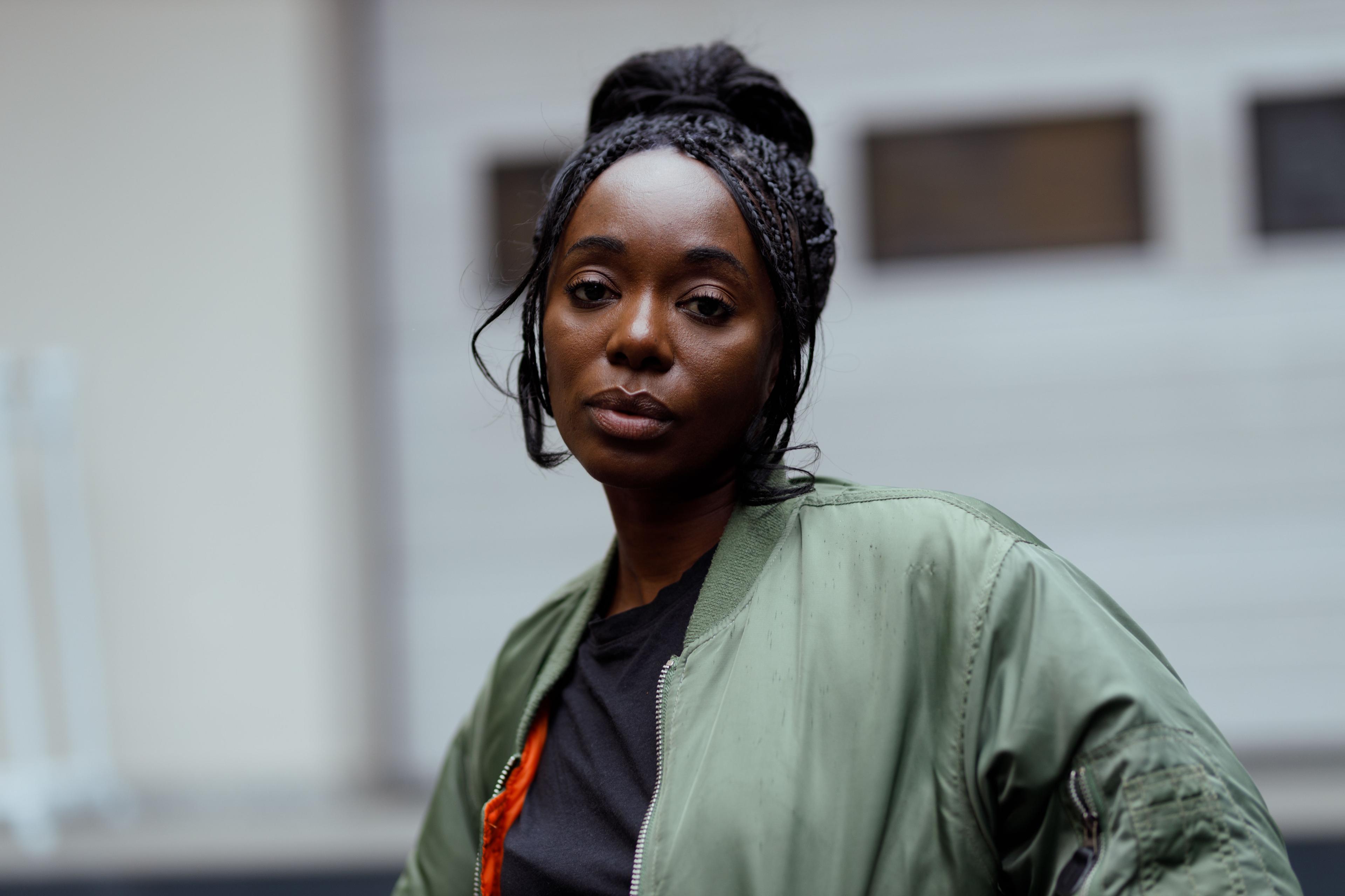 Photo of Karmela Shako by Jakob Fliedner