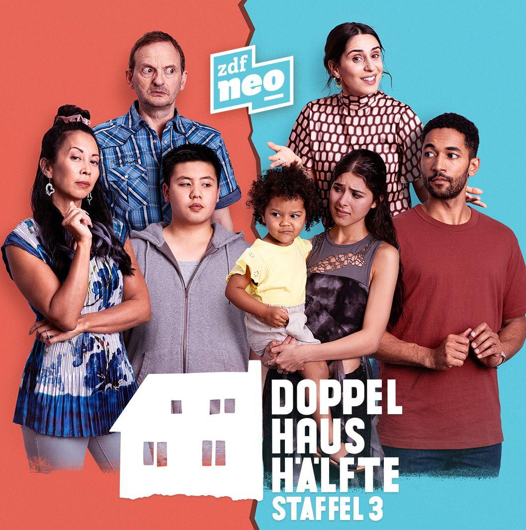 Photo of die dritte Staffel der Erfolgscomedy Doppelhaushälfte in der ZDF Mediathek